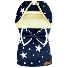 Конверт "Зайка" Star Mix Dark Blue Меховой Зима, арт. CHM-26310-Z Cherry Mom