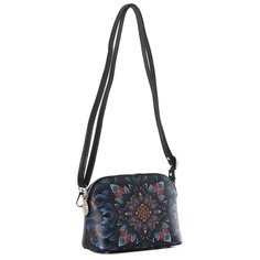 Сумка CURANNI 2536 пассифлора черный