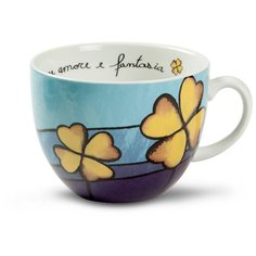 Чашка для завтрака 600мл Любовь и фантазия Синяя Egan