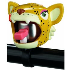 Звонок на самокат - велосипед - Crazy Safety - желтый Leopard Yellow