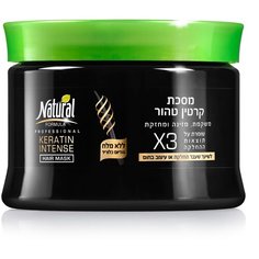 NATURAL FORMULA PROFESSIONAL KERATIN INTENSE маска для волос С натуральным кератином, 350 МЛ
