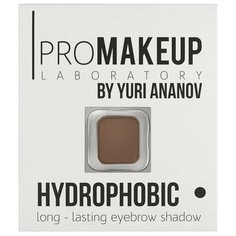 ProMAKEUP Laboratory Тени для бровей Hydrophobic Long-lasting Eyebrow Shadow 02 кофейный / coffee