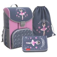 ErichKrause Ранец ErgoLine Ballet (46264/1), розовый/серый