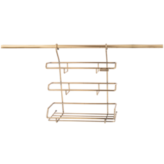 Полка "Юкинокс" трехъярусная для фольги B 761 бронза Ukinox