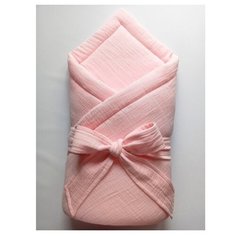 Муслиновый конверт-одеяло розовый Alisse Dreams