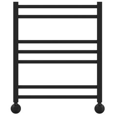 Полотенцесушитель водяной Lemark Unit П7 LM45607BL 500x600, черный