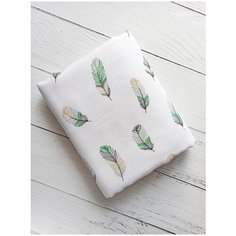 Муслиновый плед, 4 слоя, 120х160 см. Alisse Dreams