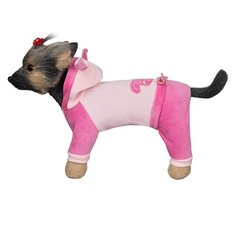 Комбинезон для собак DOGMODA велюровый "Зайка"-4 32см