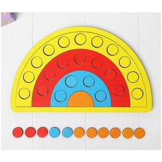 Мозаика Дуги 26×15 см Лесная мастерская