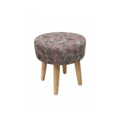 Пуф Fog круглый, цвет бежево-розовый Эскар