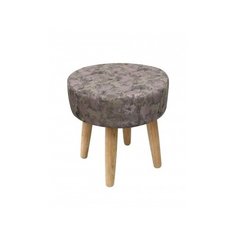 Пуф Fog круглый, цвет бежево-пудровый Эскар