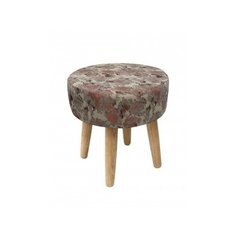 Пуф Fog круглый, цвет бежево-коричневый Эскар