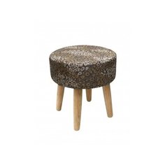 Пуф Stone круглый, цвет коричневый Эскар