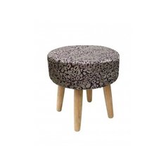 Пуф Stone круглый, цвет фиолетовый Эскар