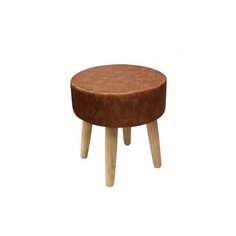 Пуф Plain Lux круглый, цвет латунь Эскар