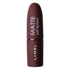 Lamel Professional Помада для губ Matte Soft матовая, оттенок 06