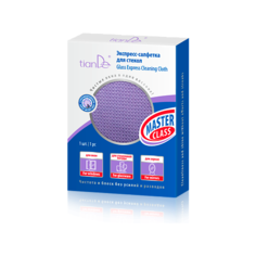 Экспресс-салфетка для стекол, 1шт Tian De