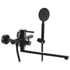 Смеситель для ванны из нержавеющей стали SUS304 MIXXUS SUS-006 (EURO) BLACK