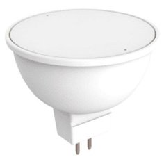 Лампа светодиодная Lexman GU5.3 7.5 Вт спот матовая 670 лм, тёплый белый свет