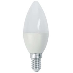 Лампа светодиодная Bellight E14 220-240 В 6 Вт свеча 480 лм, тёплый белый свет