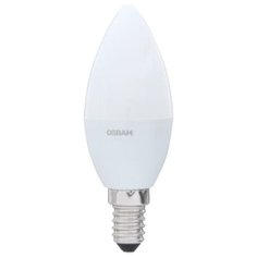 Лампа светодиодная Osram Свеча , E14, 6.5 Вт, 550 Лм, свет тёплый белый