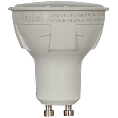 Лампа светодиодная Uniel GU10 220 В 6 Вт спот 500 лм, белый свет