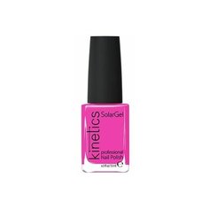 Лак KINETICS SolarGel Polish, 15 мл, 196 Electro Pink