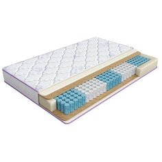 Матрас Аскона Senses Violet, 160x200 см, пружинный, белый Askona