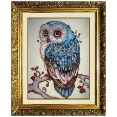 Алмазная мозаика Милато "Сапфировая сова" N-375 Milato