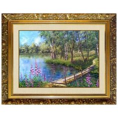 F-236 Алмазная мозаика милато "На речке" Milato