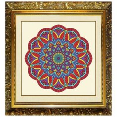 MD-002 Алмазная мозаика милато "Мандала Богатство" Milato