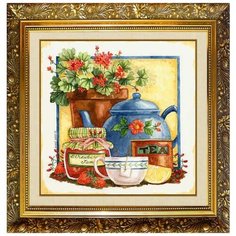 F-262 Алмазная мозаика милато "Чаепитие" Milato