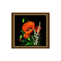 Алмазная мозаика Милато "Маков цвет" R-890 Milato
