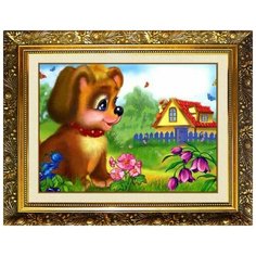 Алмазная мозаика Милато "Дружище Тобик" N-362 Milato