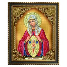 АЖ-5054 Набор алмазной мозаики Алмазная живопись "Икона Помощница в родах"