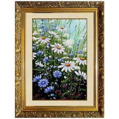 Алмазная мозаика Милато "Ромашковое настроение" N-158 Milato