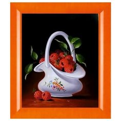 Алмазная мозаика Милато "Малина в вазе" N-245 Milato