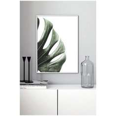 Постер в белой рамке Postermarkt "Растение #20", 50х70 см