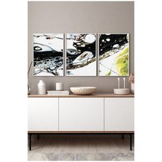 Набор из трех постеров Postermarkt в белых рамках 50х70 см, Набор #03