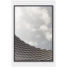 Постер на стену для интерьера Postermarkt Вид на небо №2, постер в черной рамке 50х70 см, постеры картины для интерьера в черной рамке