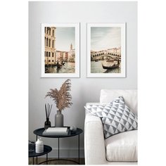 Постеры для интерьера Postermarkt Набор из двух постеров, размер 50х70 см, постеры картины для интерьера в тубусе, Набор постеров №19