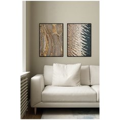 Постеры для интерьера Postermarkt Набор из двух постеров, размер 60х90 см, постеры картины для интерьера в тубусе, Набор постеров №102