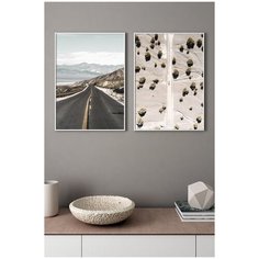 Постеры для интерьера Postermarkt Набор из двух постеров, размер 70х100 см, постеры картины для интерьера в тубусе, Набор постеров №82