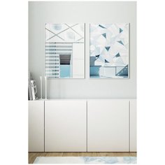 Постеры для интерьера Postermarkt Набор из двух постеров, размер 50х70 см, постеры картины для интерьера в тубусе, Набор постеров №29