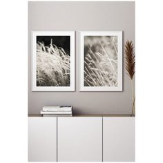 Постеры для интерьера Postermarkt Набор из двух постеров, размер 70х100 см, постеры картины для интерьера в тубусе, Набор постеров №68