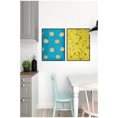 Постеры для интерьера Postermarkt Набор из двух постеров, размер 60х90 см, постеры картины для интерьера в тубусе, Набор постеров №142