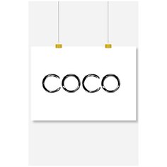 Постер на стену для интерьера Postermarkt Coco Chanel белый , размер 40х50 см, постеры картины для интерьера в тубусе
