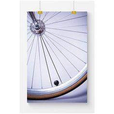 Постер на стену для интерьера Postermarkt Колесо, размер 40х50 см, постеры картины для интерьера в тубусе