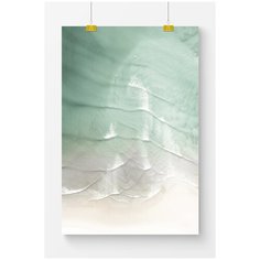 Постер для интерьера Postermarkt Бирюзовое море, 40х50 см, в тубусе