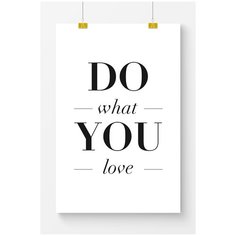 Постер на стену для интерьера Postermarkt Мотивация Do what you love, размер 50х70 см, постеры картины для интерьера в тубусе